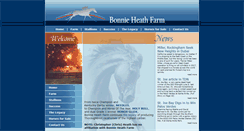 Desktop Screenshot of bonnieheathfarm.com